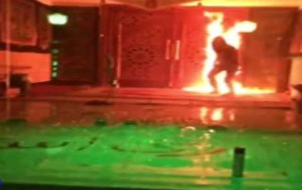 بازداشت عوامل آتش‌زدن در مسجدجوادالائمه