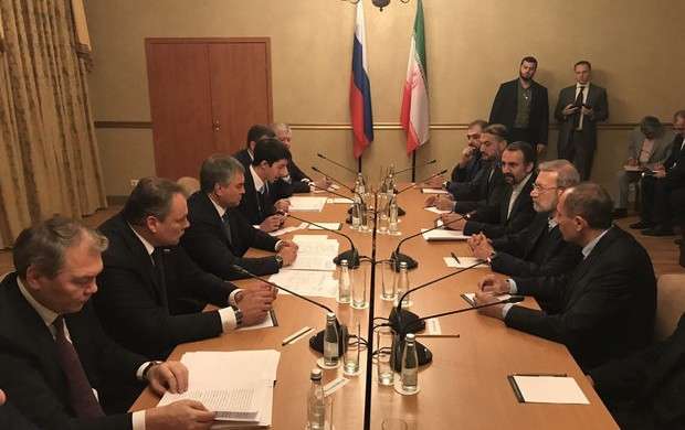 لاریجانی با رئیس مجلس دومای روسیه دیدارکرد