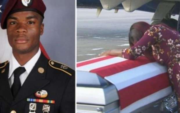 ترامپ اشک بیوه سرباز کشته شده را درآورد