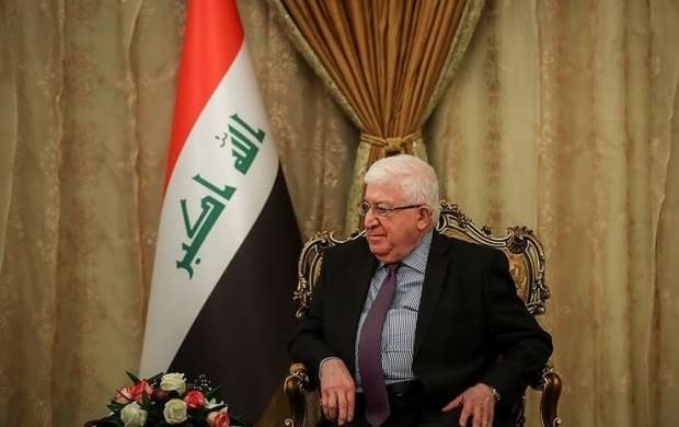 پیام تسلیت رئیس جمهور عراق به سردار سلیمانی