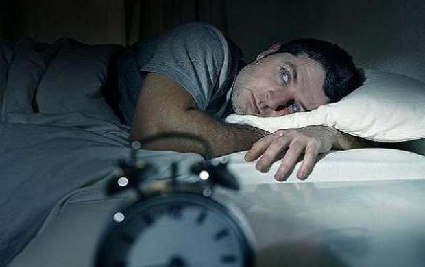 استرس زیاد موجب اختلال خواب می شود
