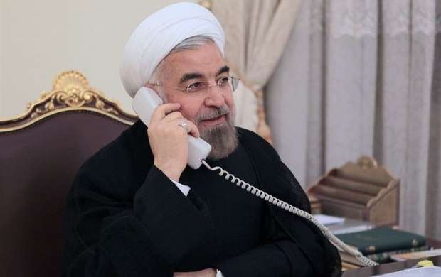 تماس تلفنی رئیس‌جمهور فرانسه با روحانی