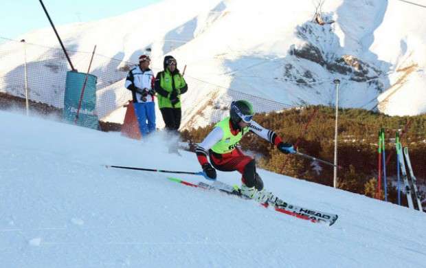قهرمانی نماینده ایران در  اسکی آلپاین ترکیه