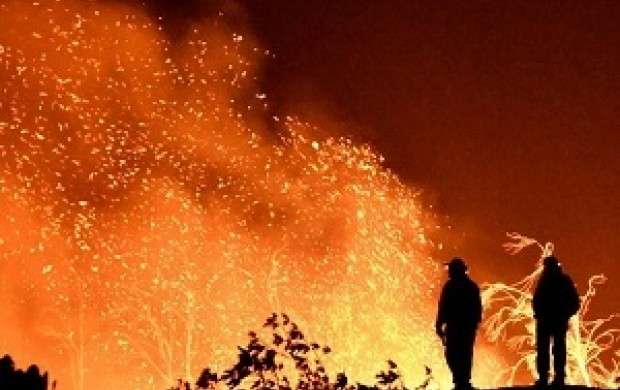 ادامه آتش‌سوزی گسترده در کالیفرنیا پس از ۲ هفته