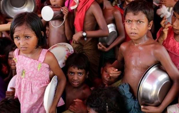 یک چهارم کودکان روهینجا از سوءتغذیه رنج ‌می‌برند