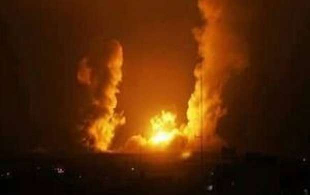 حمله جنگنده های رژیم صهیونیستی به جنوب غزه