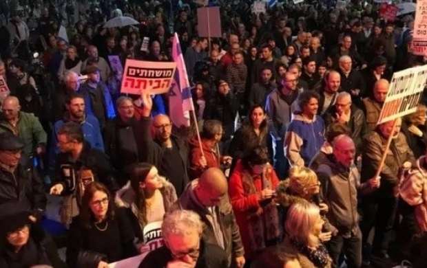 تظاهرات هزاران اسرائیلی علیه فساد نتانیاهو