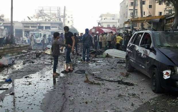 ۲۵ کشته در انفجار ادلب