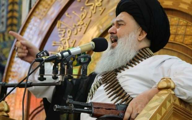 سخنان جالب روحانی عراقی درمورداغتشاشات ایران