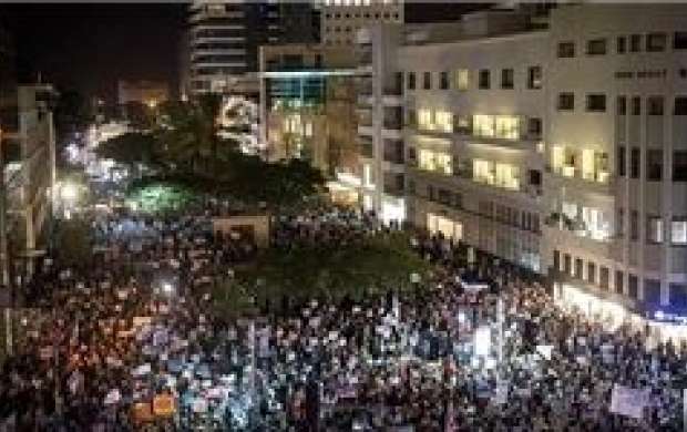 تظاهرات مجدد ساکنین تل‌آویو علیه فساد نتانیاهو