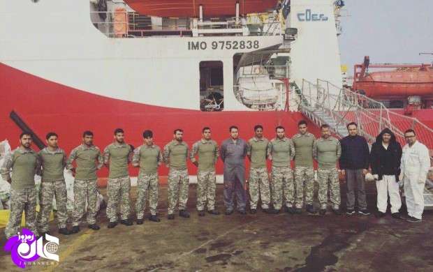 بازگشت تکاوران نیروی دریایی ارتش از چین