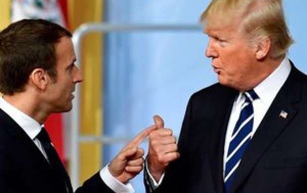 تعریف رئیس جمهور فرانسه از ترامپ
