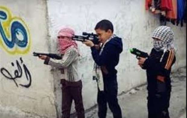 تأثیر جنگ بر بازی‌های کودکان فلسطینی +عکس