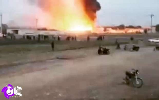 آتش در مخزن نفتی در بندرعباس+اسامی مصدومین