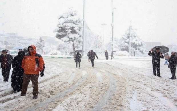 آخرین وضعیت بارش برف و باران در ۲۱ استان