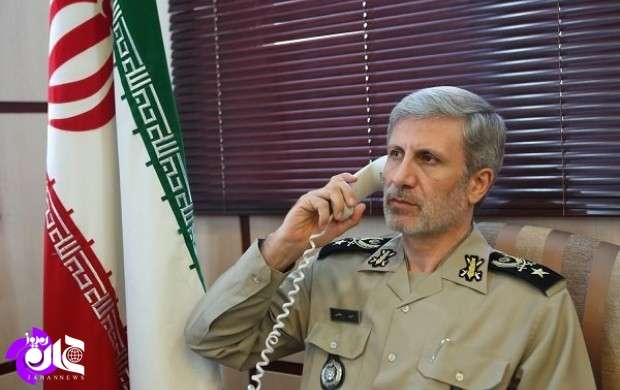 گفت‌وگوی تلفنی امیر حاتمی با وزیر دفاع افغانستان