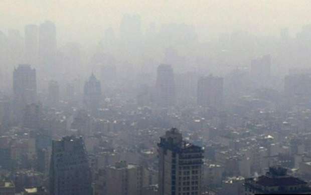 میزان آلودگی هوا در مناطق مختلف تهران +عکس