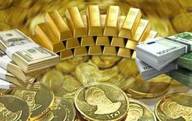 کاهش قیمت طلا و انواع ارز در بازار تهران