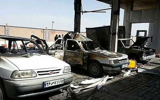 5 مجروح بر اثر انفجار در پمپ گاز بزرگراه فتح