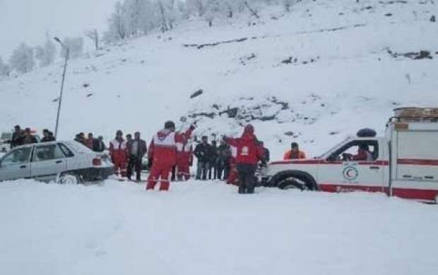 امدادرسانی به بیش از 1400 نفر در برف و کولاک