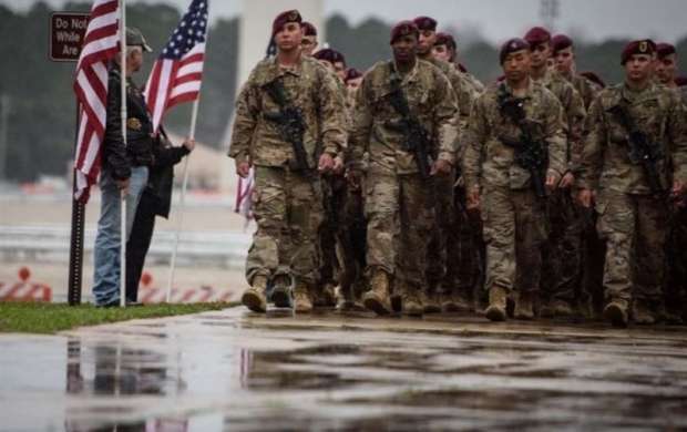 بازگشت ۲۵۰ نظامی آمریکایی از افغانستان به آمریکا