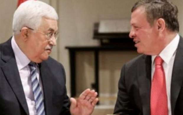 محمود عباس با پادشاه اردن دیدار می‌کند