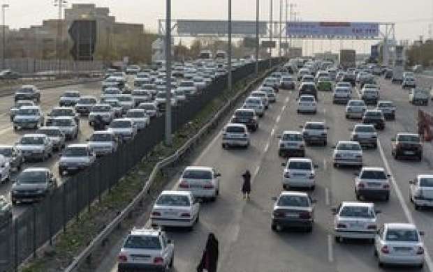 وضعیت ترافیک عصرگاهی جاده های کشور