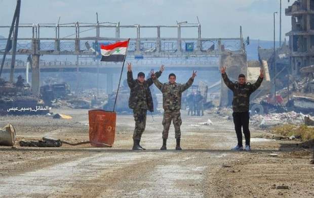 فوری/ارتش سوریه غوطه شرقی را آزاد کرد