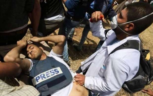 روزنامه نگار فلسطینی به شهادت رسید