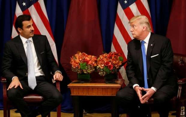 ترامپ امروز در کاخ سفید میزبان امیر قطر است