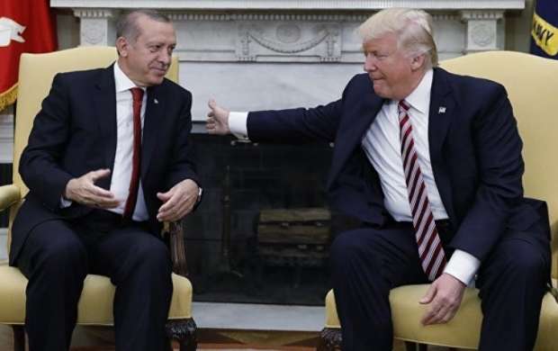 تماس تلفنی اردوغان و ترامپ درباره حمله به سوریه