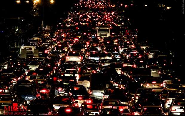 ترافیک سنگین در محورهای هراز و فیروزکوه