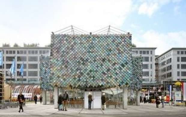 احداث ساختمانی در هلند با استفاده از زباله +عکس