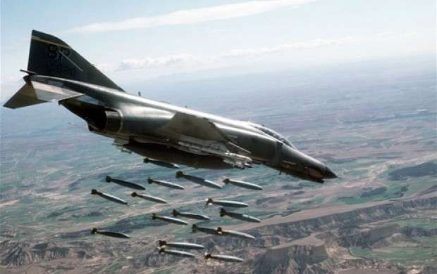 حمله هوایی عراق به داعش در خاک سوریه