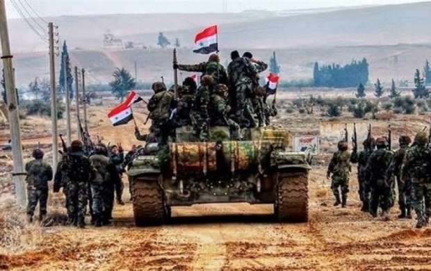 جیش الاسلام 75 تانک خود را به دولت سوریه داد