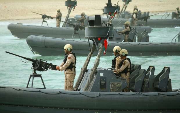 ناوچه جنگی کویت در خلیج فارس غرق شد