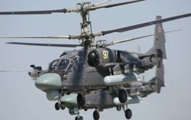 سقوط بالگرد Ka-۵۲ روسیه در سوریه
