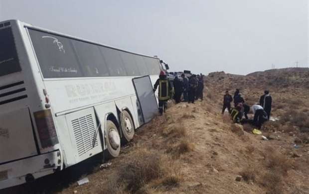 جزییات حادثه اتوبوس اردوی دانش آموزان