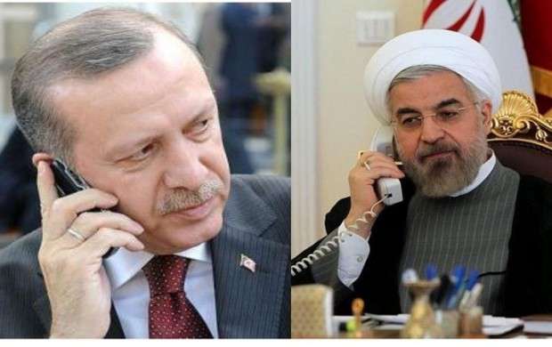 تماس تلفنی روحانی و اردوغان درباره برجام