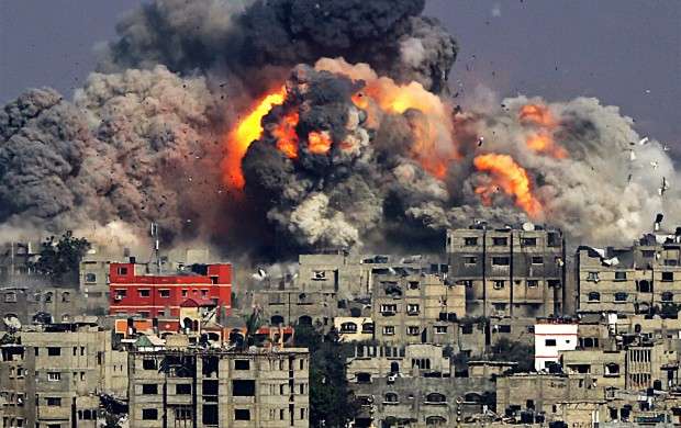 حمله رژیم صهیونیستی به  غزه