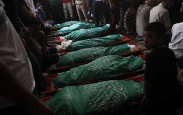 تعداد شهدای غزه به حدود ۶۰ نفر رسید