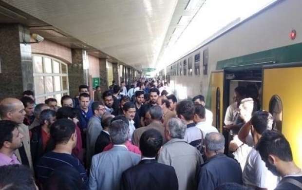 خط متروی کرج به تهران متوقف شد
