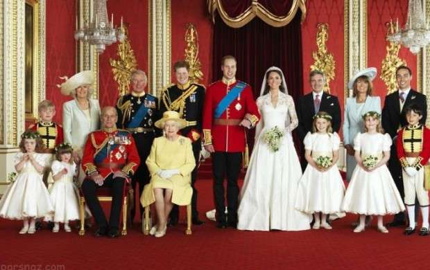 مراسم عروسی نوه ملکه ۴۲ میلیون دلار آب خورد!