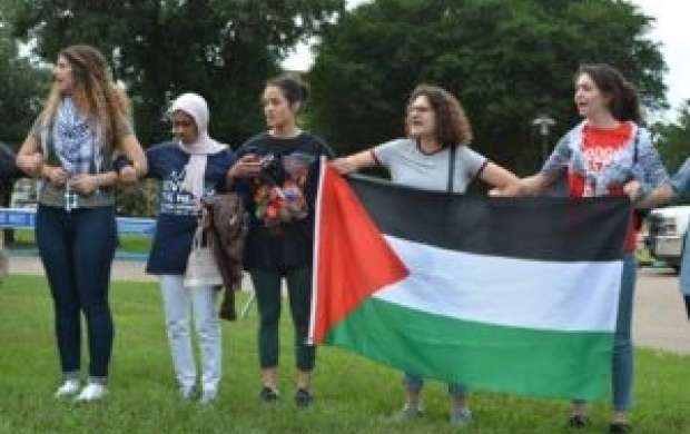 وحشت نیکی هیلی از اعتراض حامیان فلسطین
