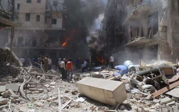 انفجار مهیب در میان تروریست‌ها در ادلب