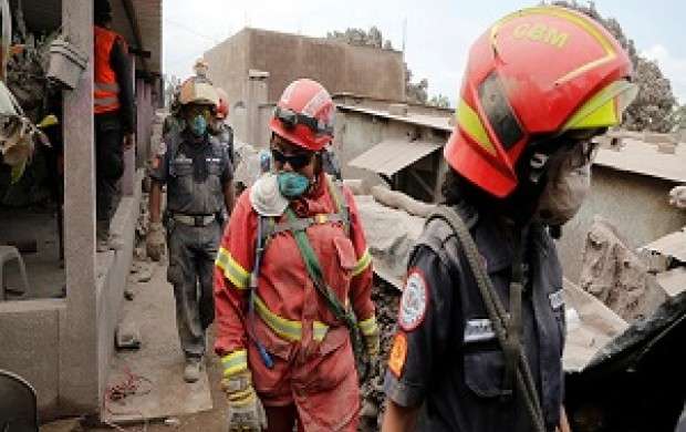 آخرین آمار مفقودین فوران آتشفشان گواتمالا