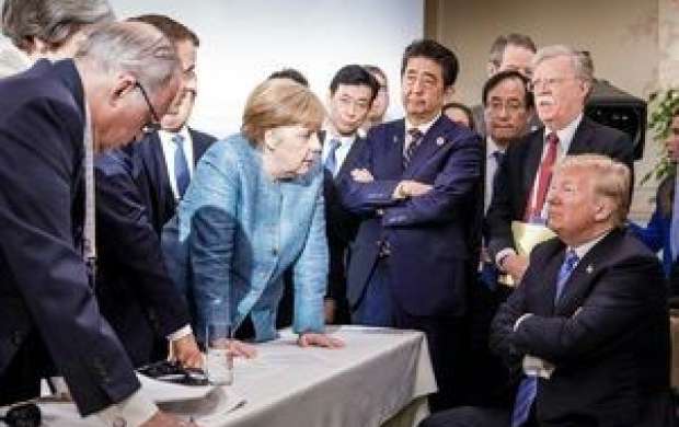 واکنش مرکل به عدم تایید بیانیه G7 توسط ترامپ