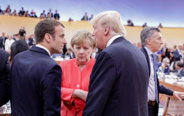 انتقاد شدید فرانسه و آلمان به دونالد ترامپ