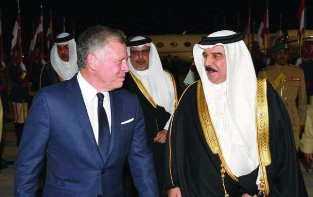 دیدار پادشاه بحرین و همتای‌ اردنی‌اش در منامه