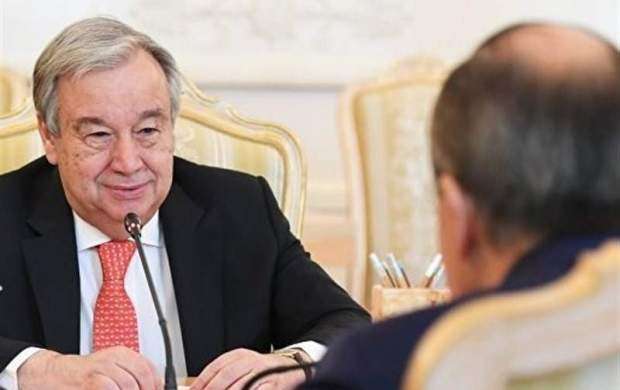​مذاکرات لاوروف با دبیرکل سازمان ملل در مسکو